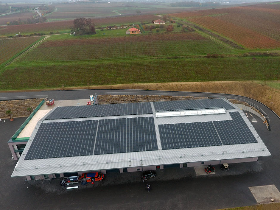 PV-Anlage Weinkeller